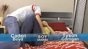 Tyson Takes Caden for a Ride