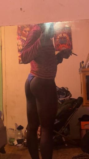 I&#039;m Bisexual Asf I Love Checking Out My Ass When I Smoke Za Even Tho I Got Flat Booty Lol