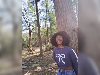 Cruising For Girlcock in the Woods POV