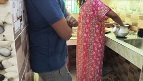 Desi bhabhi fuck by dever in the kitchen__Desi kitchen sex bangla voice