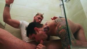 Drill My Hole: American doggystyle in shower