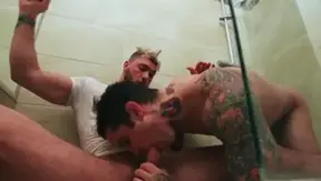 Drill My Hole: American doggystyle in shower