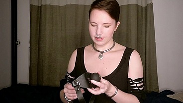 Eryn Tries Screw-in Ball Gag