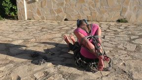 Maya Homerton - Outdoor Escape Challenge for the spanish Bondage Beauty - Full Clip mp4 HD