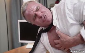 Office insane Lovemaking Affairs Jacob Peterson And Dale Savage