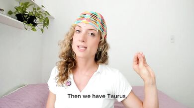 SFW - Transgirl talking about astrology - English subtitles