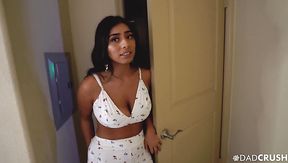 Really sexy tanned brunette babe Violet Myers just enjoys fucking doggy