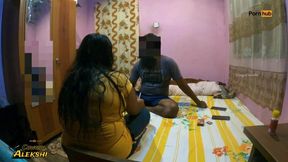 Alluring Step-Aunt Enjoys Intimate Moments with Her Young Companion - Featuring Cowgirl Alekshi - Sexy Milf StepAunty having sex with Her Stepboy