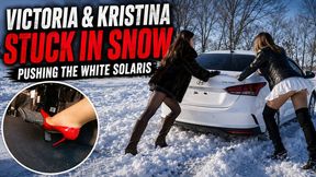 Vika Kristina Hard Stuck in Snow Full Video 44 Min 1080