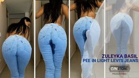 PEE IN LIGHT LEVIS JEANS