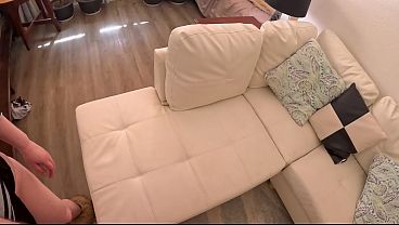 Stepmom lost the bet and gives ass