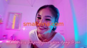 Sexy 4ft Tall Asian Wet Pussy Solo Strip