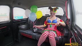 Driver Fucks Cute Valentine Clown Lady Bug