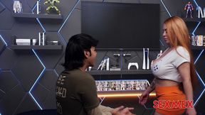 sexmex - boobs as a joystick . michelle aldrete