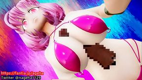 固定カメラ②あやなちゃん膝立ちパイズリ