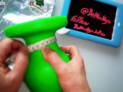Sinnovator Thick Silicone GIANT Butt Plug - UNBOXING (Bottomtoys)