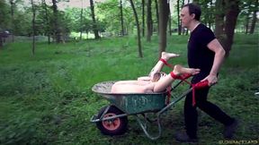 Two tied teen sluts take rough punishment in hardcore BDSM