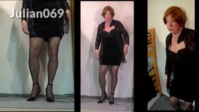 I love cross dress in black 67