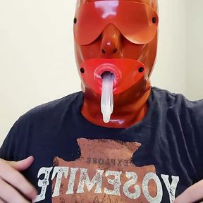 Swallowing 5 Loads in Latex Hood