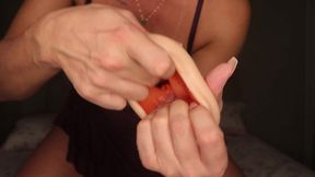 coloquei uma buceta de brinquedo no pau dele e depois sentei em cima - max dotado sp