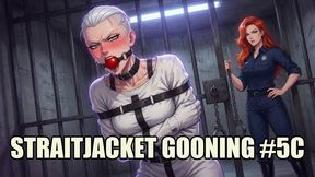 Straitjacket Gooning #5C: Mesmeric Straitjacket Surrender (Animated, Music)