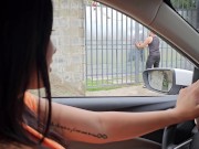 SALOMÉ GIL ES FOLLADA POR EXTRAÑO A CAMBIO DE AYUDARLE A REPARAR SU AUTO