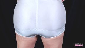 Watch me put my vintage lingerie on over my ripe bush
