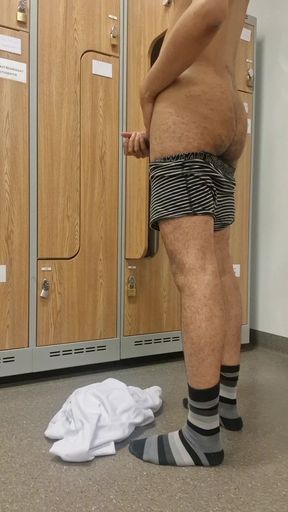 Lockerroom boner