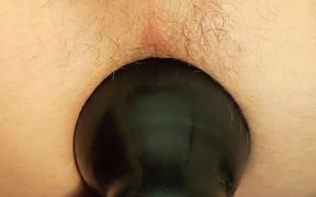 Orgasm and Inflatable Anal Dilator for My Naughty Husband