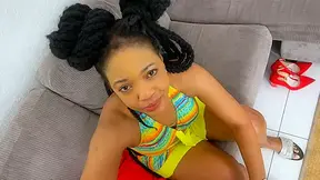 Curvy Black Ethnic Gal In Mouth Watering Fake Casting - AfricanCasting