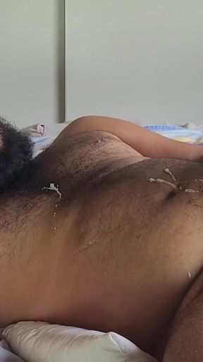 cum, hole, beard, gainer hairy body   Clip 3