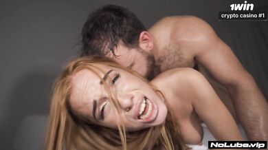 Redheads choke screaming in rough college compilations