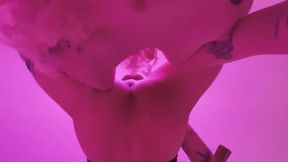 Blonde Asian Ladyboy Fucked Rough In Sex Swing Anal Threesome