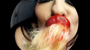 Huge Pouty Bimbo Lips Giantess