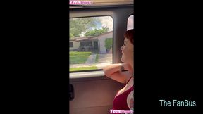 cute freaky tatted redhead babe wanted me to fuck her in the fanbus - sidney summers johnny love