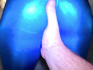 Shiny Cameltoe Tease, Hard Thrashing, Unfathomable Blowjobs & Coarse Doggy with Double Jizz flow preview