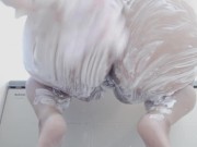 ASMR Wet Soapy Bottom Shower