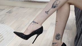 JOI sous mes escarpins