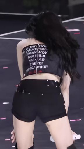 Petite Asian girl showcases her perky ass in a solo workout routine