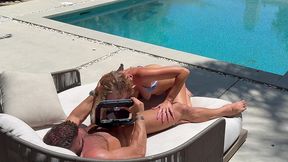 behind the scene with sexy lovely lo