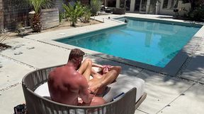 behind the scene with sexy lovely lo