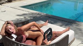 behind the scene with sexy lovely lo
