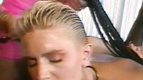 ”Vintage lesbo bent over before eating cunt vigorously”