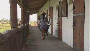 Honey Demon Has Anal Amongst The Hay Bales