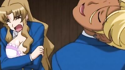 Anata Dake Konbanwa & her busty lover in a cartoon hentai porn