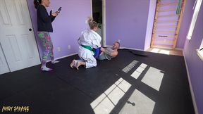 private jiu jitsu lessons turn into fuck session