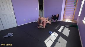 private jiu jitsu lessons turn into fuck session