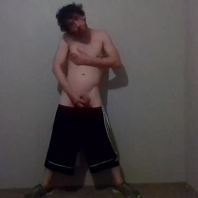 Trying Clothes Playing, Dressing and Undressing - Track Shorts, Shoes and Socks Pt 1