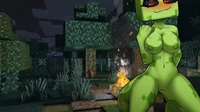 Minecraft Horny Craft - Part 1 - Hentai Babe Creeper Bombshell By LoveSkySan69