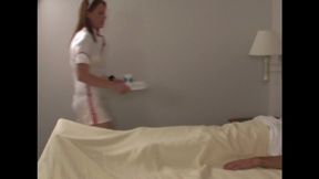 Nurse Jessica Sucks And Fucks Her Patient Later Got Caught! (1st half mp4)